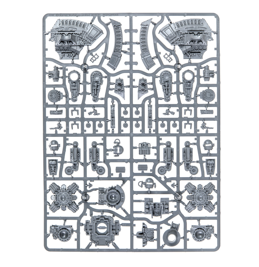 Legions Imperialis: Warlord Titan with Quake Cannon and Conversion Beam Extirpator