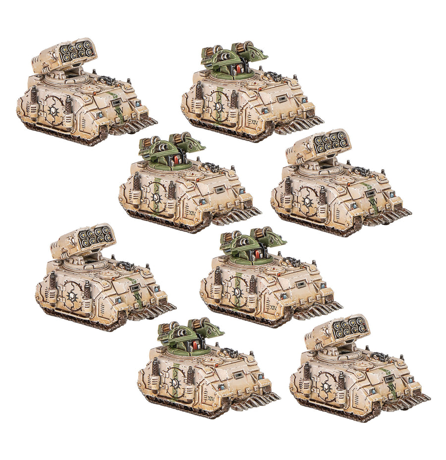 Legions Imperialis: Whirlwind and Scorpius Missile Tank Squadrons