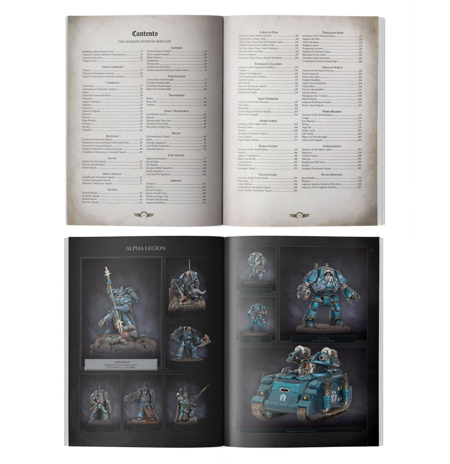 Liber Hereticus: Traitor Legiones Astartes Army Book (English)