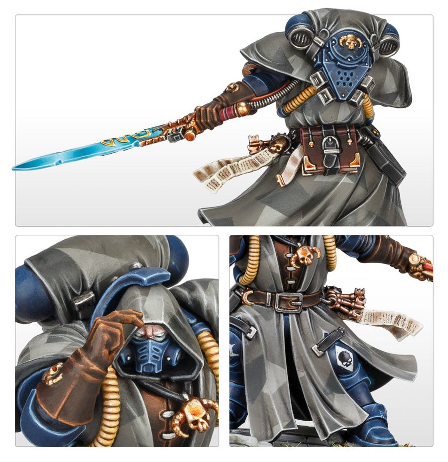 Librarian in Phobos Armour – Iron Hands (Warhammer 40,000)
