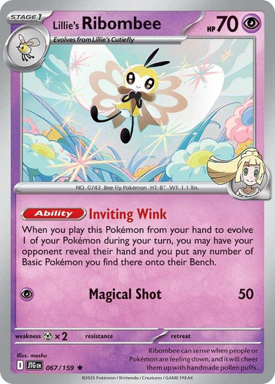 Lillie's Ribombee - Journey Together (Rare) [JTG-067]