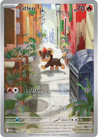 Litleo - Mega Evolution (Illustration Rare) [MEG-139]