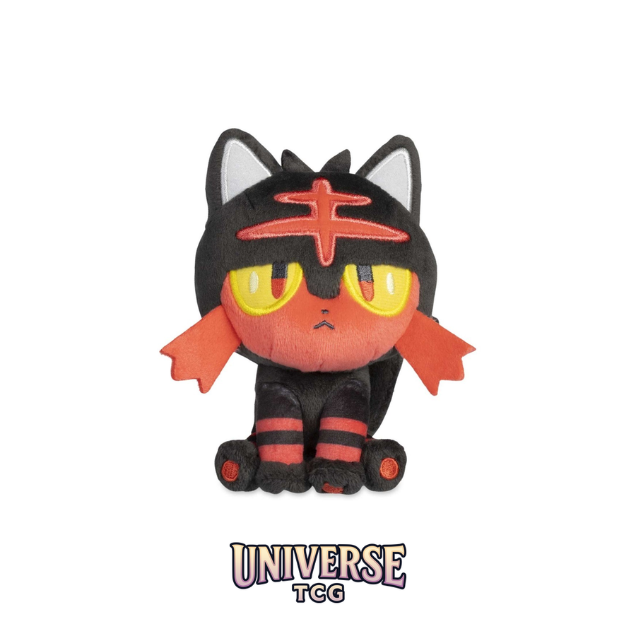 Litten Sitting Cuties Plush - 12.1 cm