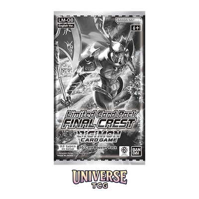 Digimon Card Game LM-08 Premium Set Limited Card Pack Final Crest - English