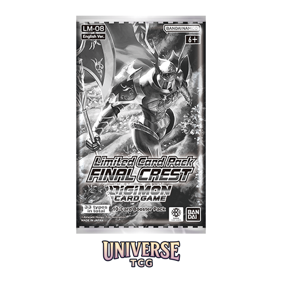 Digimon Card Game LM-08 Premium Set Limited Card Pack Final Crest - English