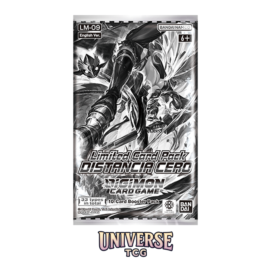 Digimon Card Game LM-09 Premium Set Limited Card Pack Distancia Cero - English