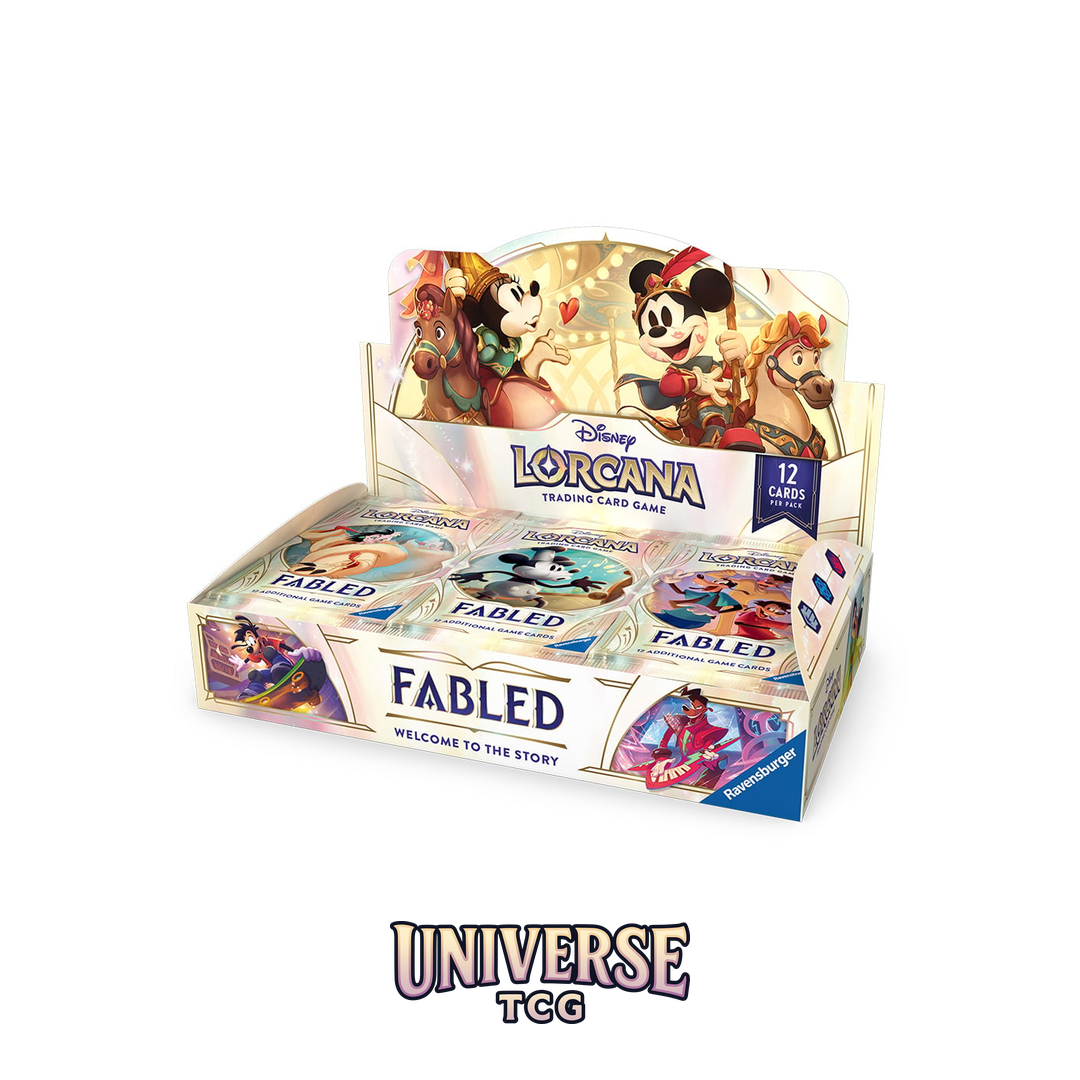 disney - lorcana fabled booster box Buy TCG – (24 Packs) Style:3 Card (1-Pack) Playmat with Zones Not only will they Yu-Gi-Oh! Chaos Emperor Dragon