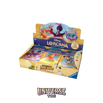 Disney Lorcana TCG – Into the Inklands Booster Box (24 Packs) - English [Out of Print]