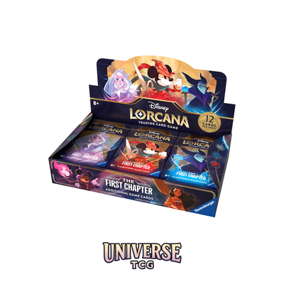 Disney Lorcana TCG – The First Chapter Booster Box (24 Packs) - English [Out of Print]