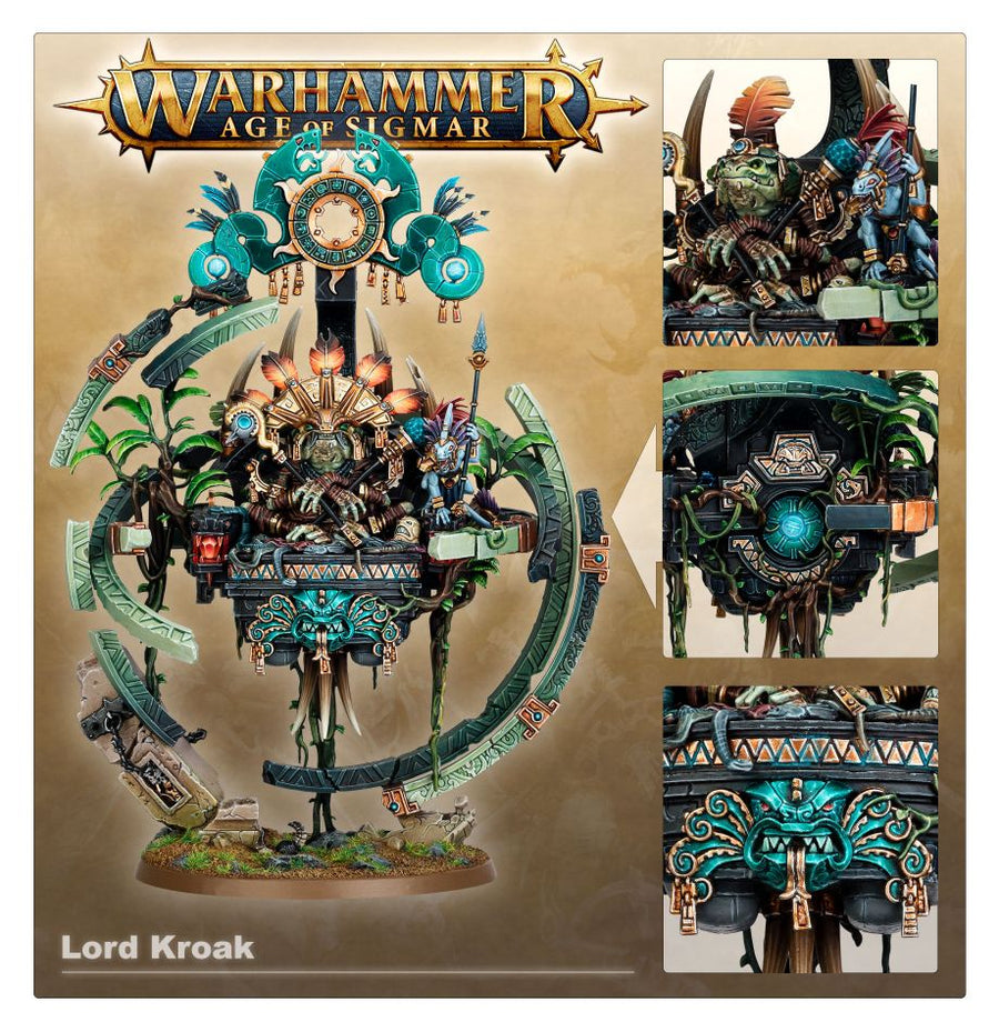 Lord Kroak – Seraphon Miniature Kit (Age of Sigmar)