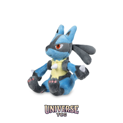 Lucario Sitting Cuties Plush - 15.2 cm