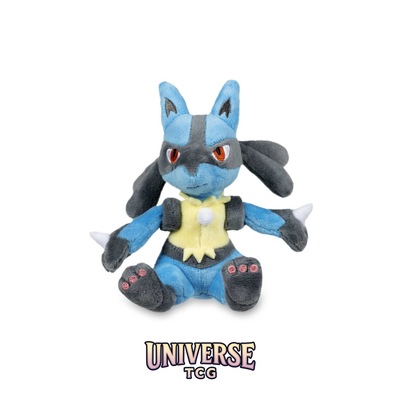 Lucario Sitting Cuties Plush - 15.2 cm