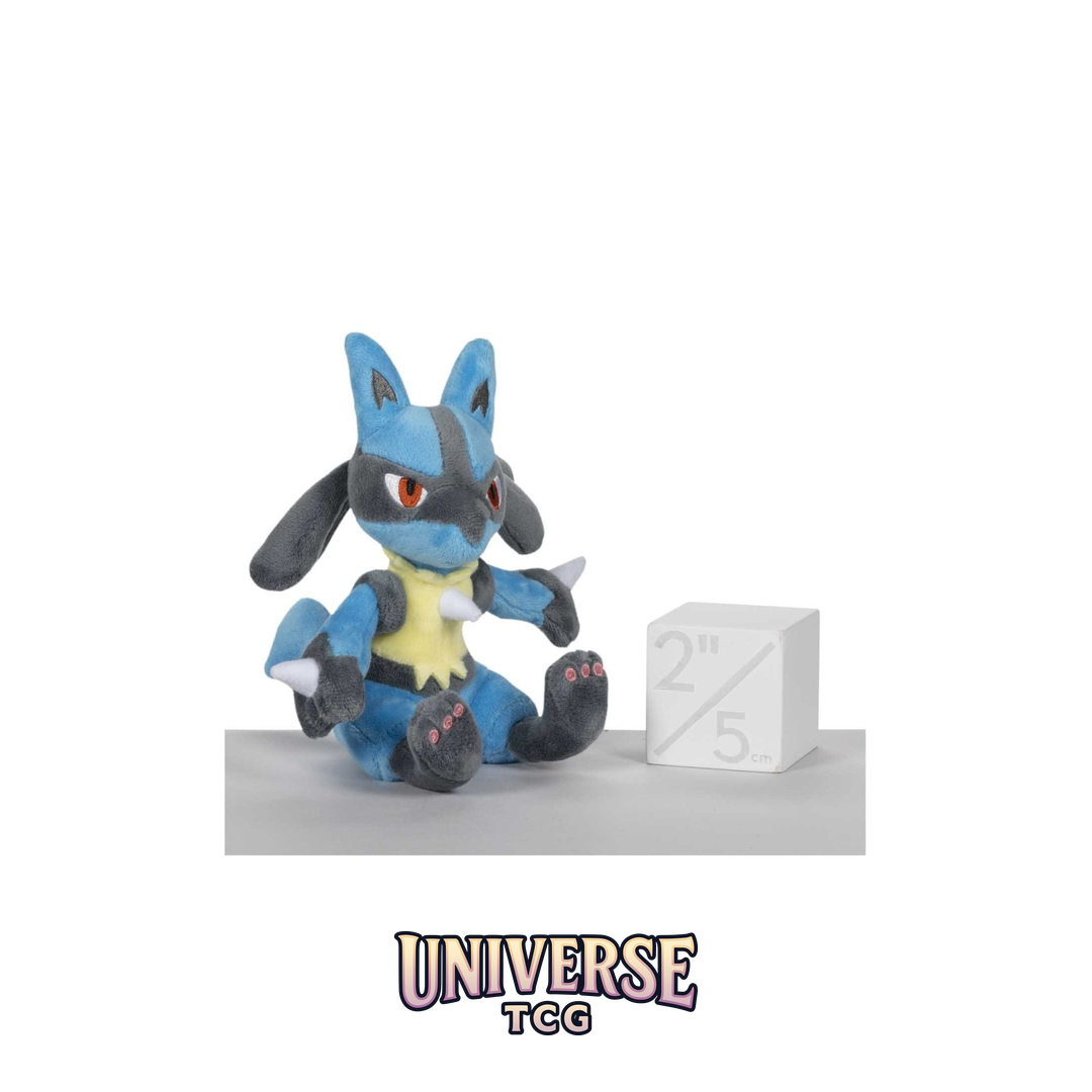 Lucario Sitting Cuties Plush - 15.25 cm