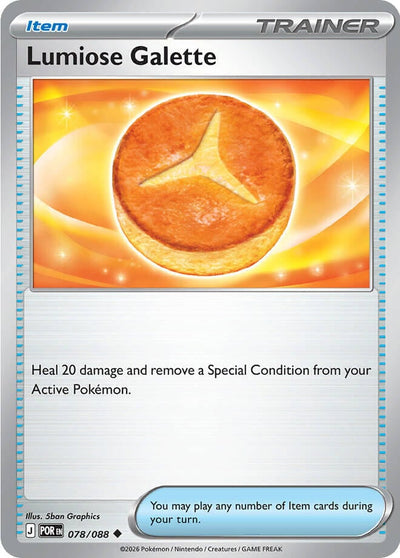 Lumiose Galette - Perfect Order (Uncommon) [POR-078]