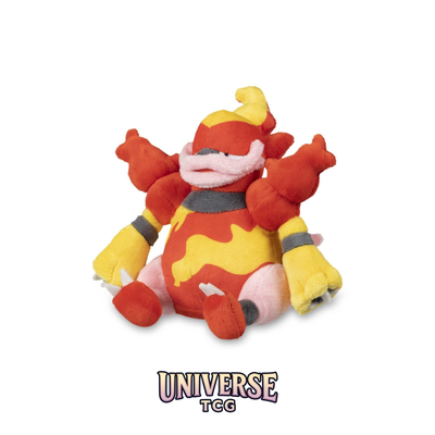 Magmortar Sitting Cuties Plush - 23.5 cm