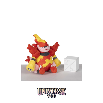 Magmortar Sitting Cuties Plush - 23.5 cm