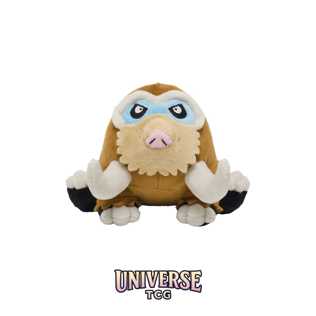 Mamoswine Sitting Cuties Plush - 15.25 cm