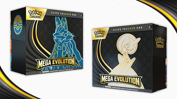Pokémon TCG: Caja de Entrenador Élite Megaevolución (Mega-Lucario) – Español