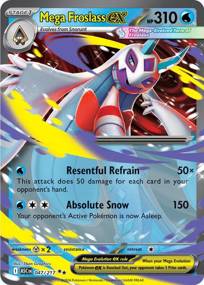 Mega Froslass ex - Ascended Heroes (Double Rare) [ASC-047]