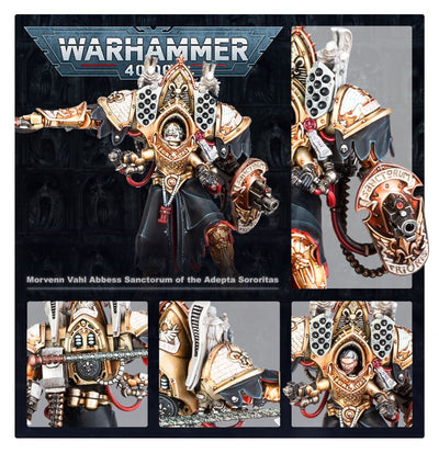 Morvenn Vahl, Abbess Sanctorum of the Adepta Sororitas