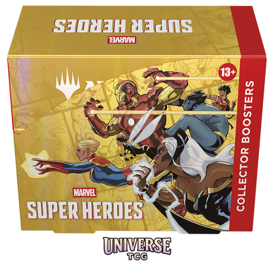 MTG Marvel Super Heroes Collector Booster Display (12 Boosters) - English