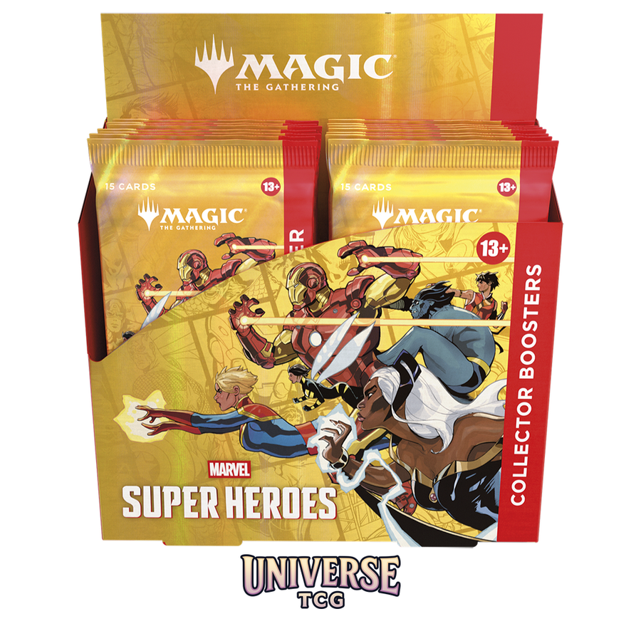 MTG Marvel Super Heroes Collector Booster Display (12 Boosters) - English