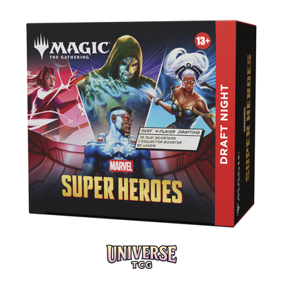 MTG Marvel Super Heroes Draft Night English (4-Player Draft Kit)