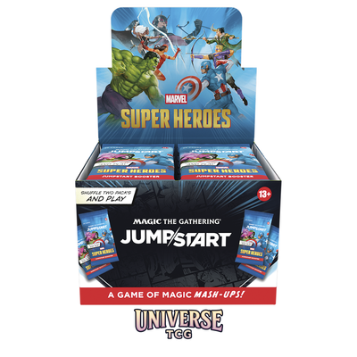 MTG Marvel Super Heroes Jumpstart Booster Display English (24 Boosters)