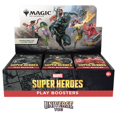 MTG Marvel Super Heroes Play Booster Display English (30 Boosters)