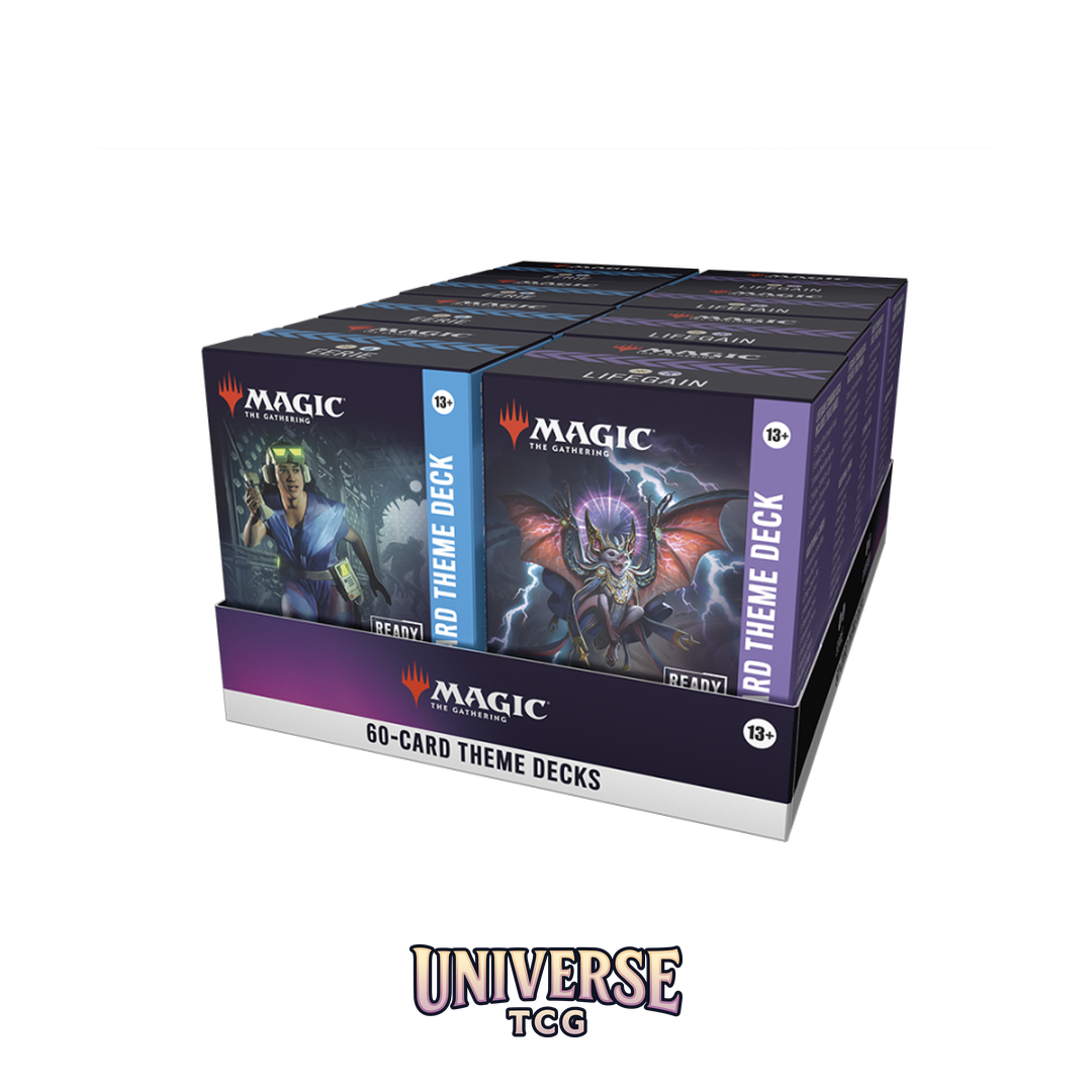 Magic: The Gathering Secrets of Strixhaven Theme Deck Display - 8 preconstructed 60-card Standard decks