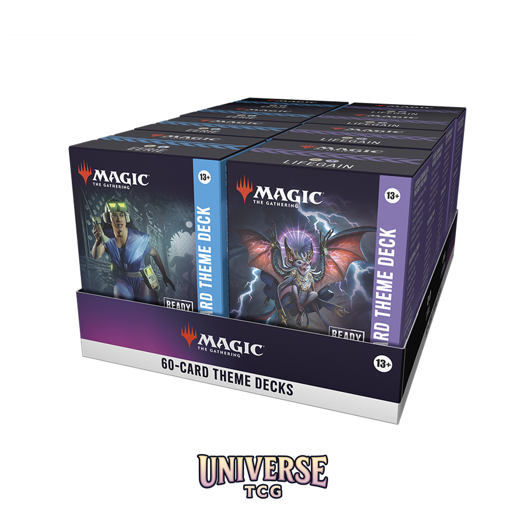 Magic: The Gathering Secrets of Strixhaven Theme Deck Display - 8 preconstructed 60-card Standard decks