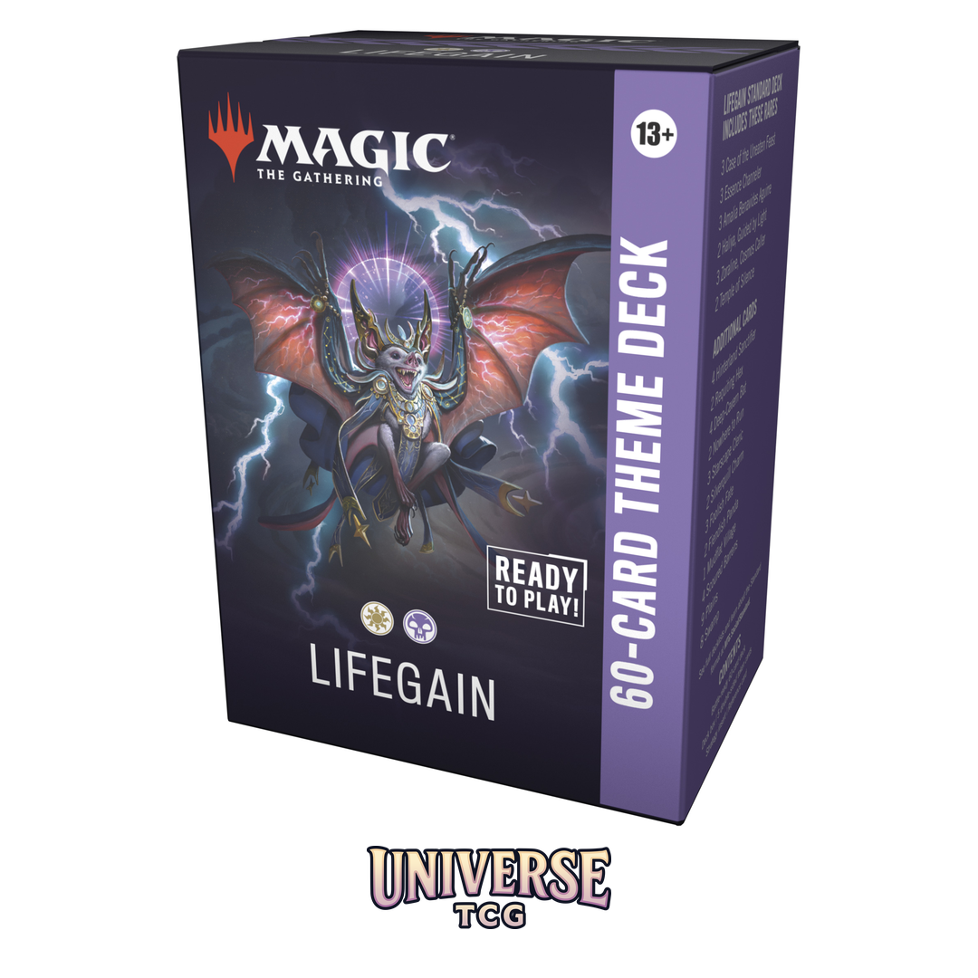 Magic: The Gathering Secrets of Strixhaven Theme Deck Display - 8 preconstructed 60-card Standard decks