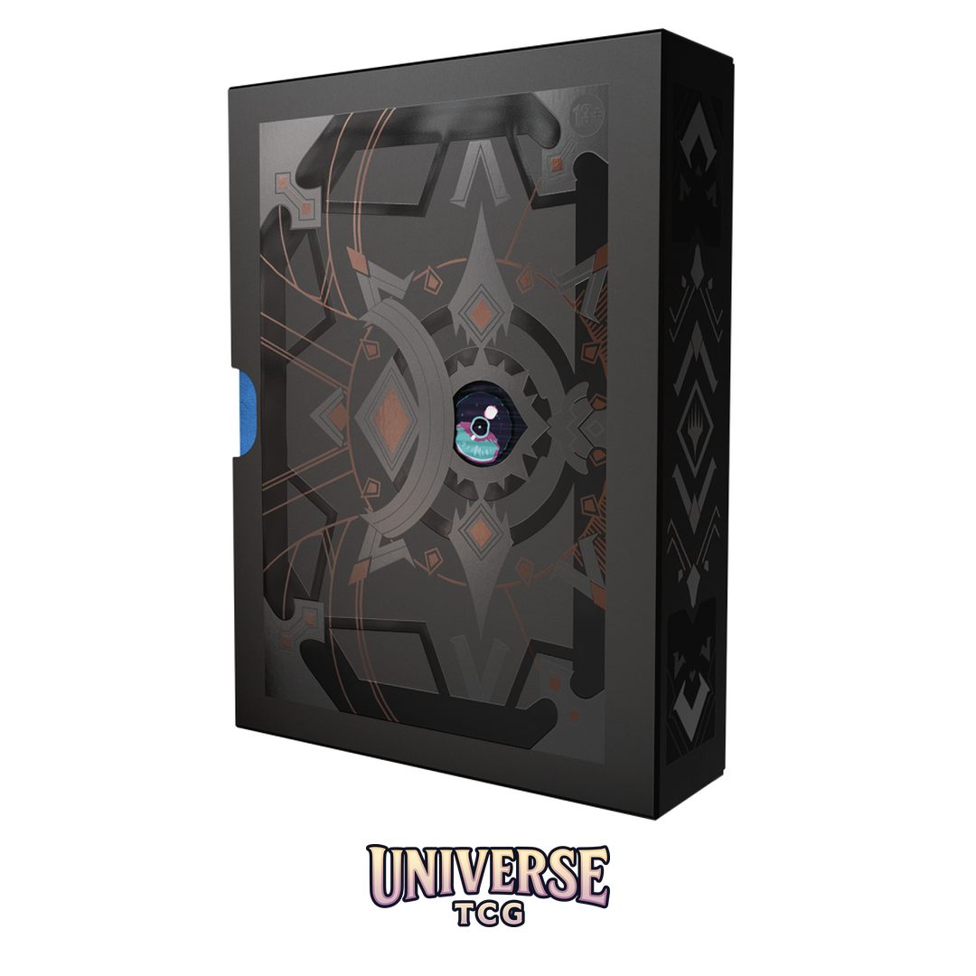 Magic: The Gathering Secrets of Strixhaven Codex Bundle premium book-style package with 2 Collector Booster packs, foil lands, and exclusive accessories