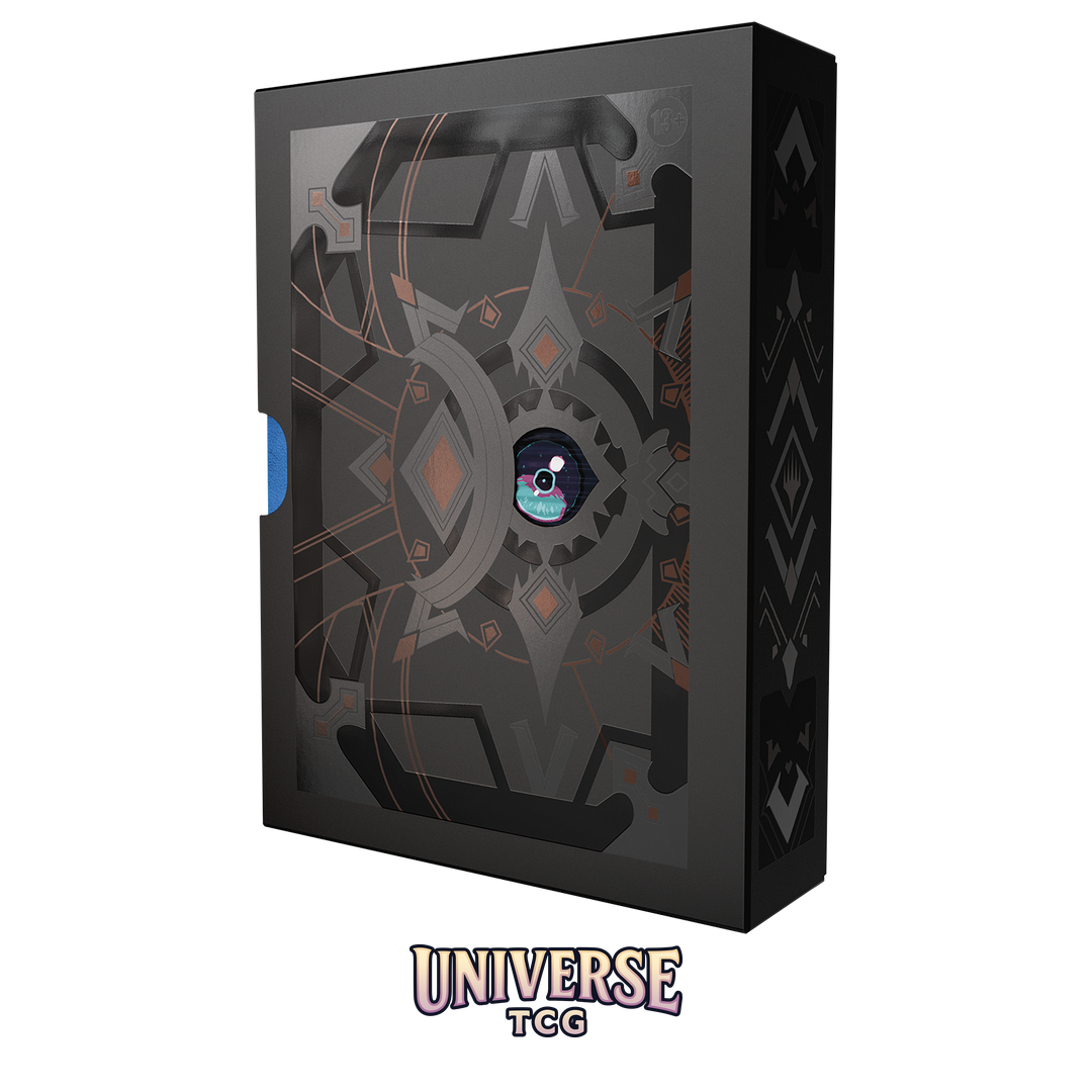 Magic: The Gathering Secrets of Strixhaven Codex Bundle premium book-style package with 2 Collector Booster packs, foil lands, and exclusive accessories