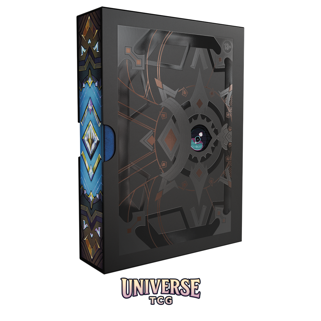 Magic: The Gathering Secrets of Strixhaven Codex Bundle premium book-style package with 2 Collector Booster packs, foil lands, and exclusive accessories