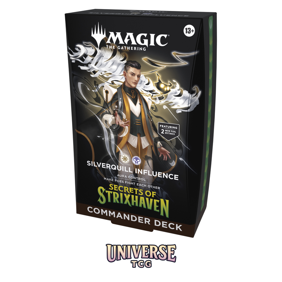 MTG - Secrets of Strixhaven Commander Deck Display (5 Decks) - EN - Universe TCG