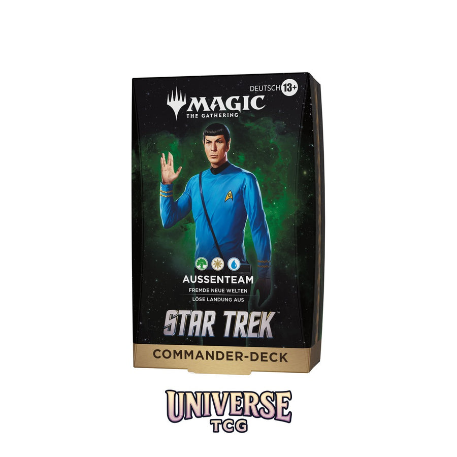 Magic: The Gathering – Star Trek Commander Deck Display (4 Decks)