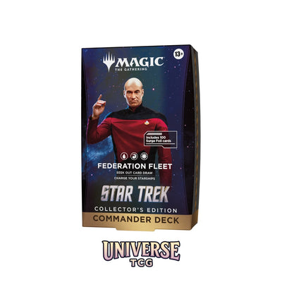 Magic: The Gathering – Star Trek Collector Commander Deck Display (4 Decks)