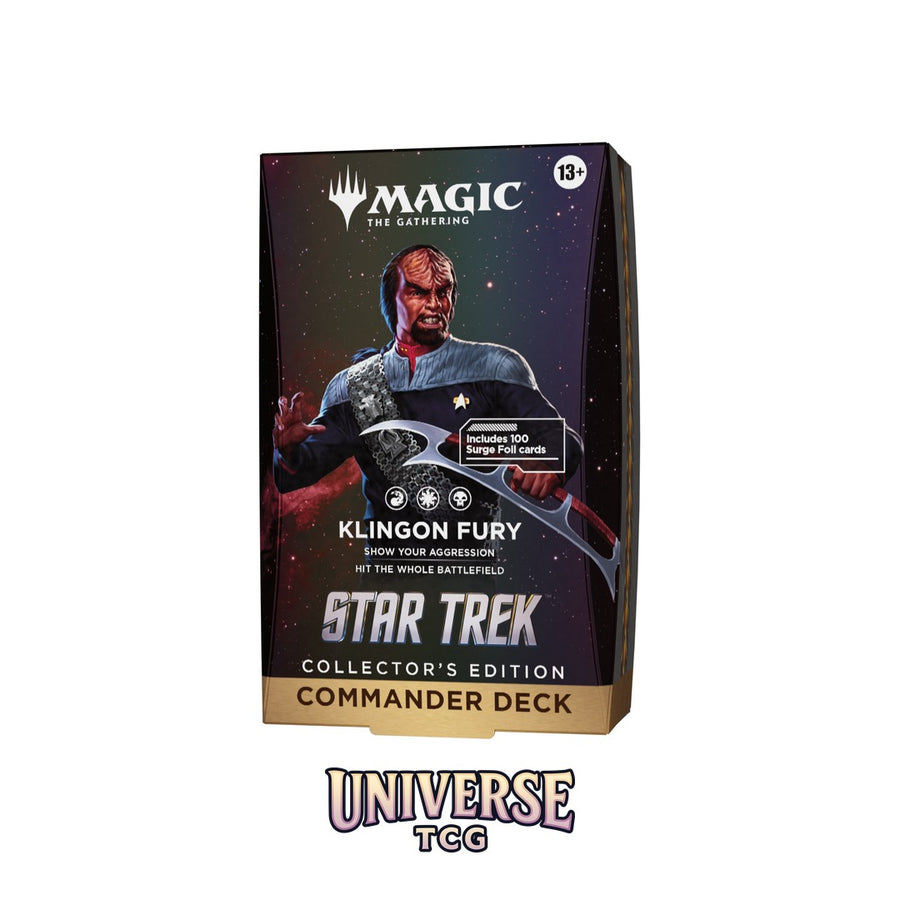 Magic: The Gathering – Star Trek Collector Commander Deck Display (4 Decks)