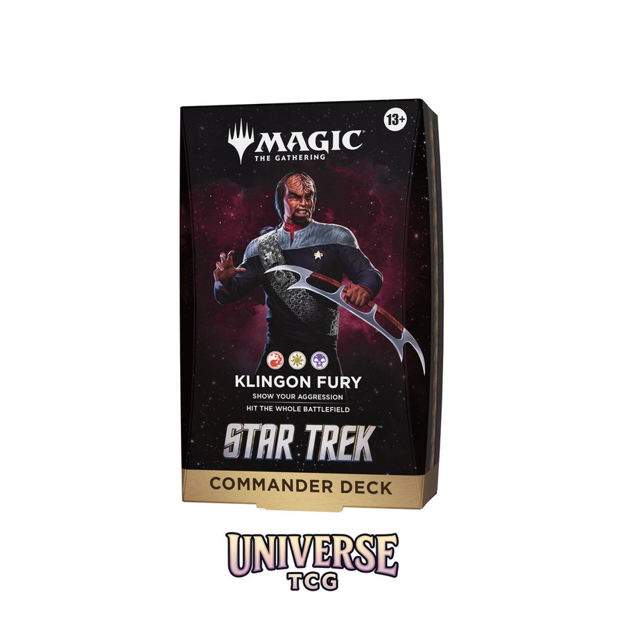 Magic: The Gathering – Star Trek Commander Deck Display (4 Decks)