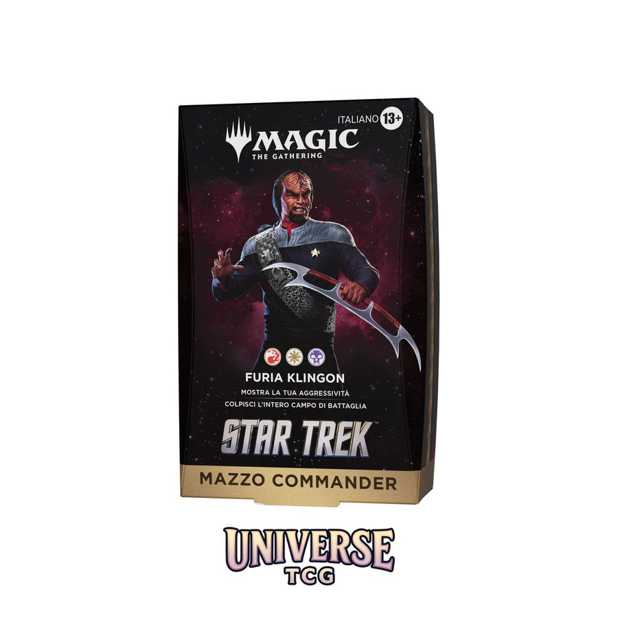 Magic: The Gathering – Star Trek Commander Deck Display (4 Decks)