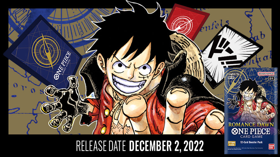 One Piece Card Game OP-01 Booster Box Case (12 Boxes) - Romance Dawn - English