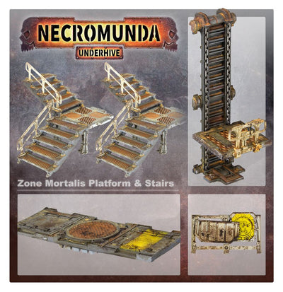 Necromunda Zone Mortalis Platforms and Stairs