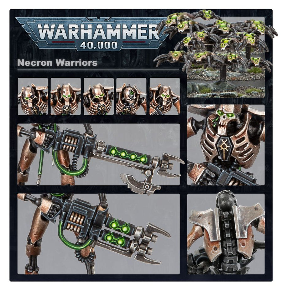 Necron Warriors – Warhammer 40,000 Miniatures Kit