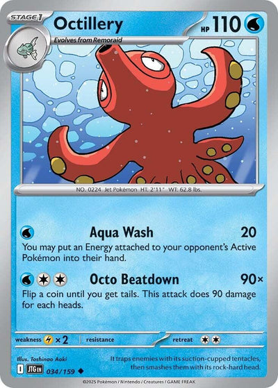Octillery - Journey Together (Uncommon) [JTG-034]
