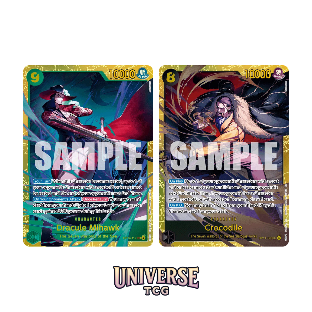 One Piece OP-14 Azure Sea's Seven Booster Pack (EN) | Universe TCG One Piece OP-14 Azure Sea's Seven Booster Pack (EN) | Universe TCG