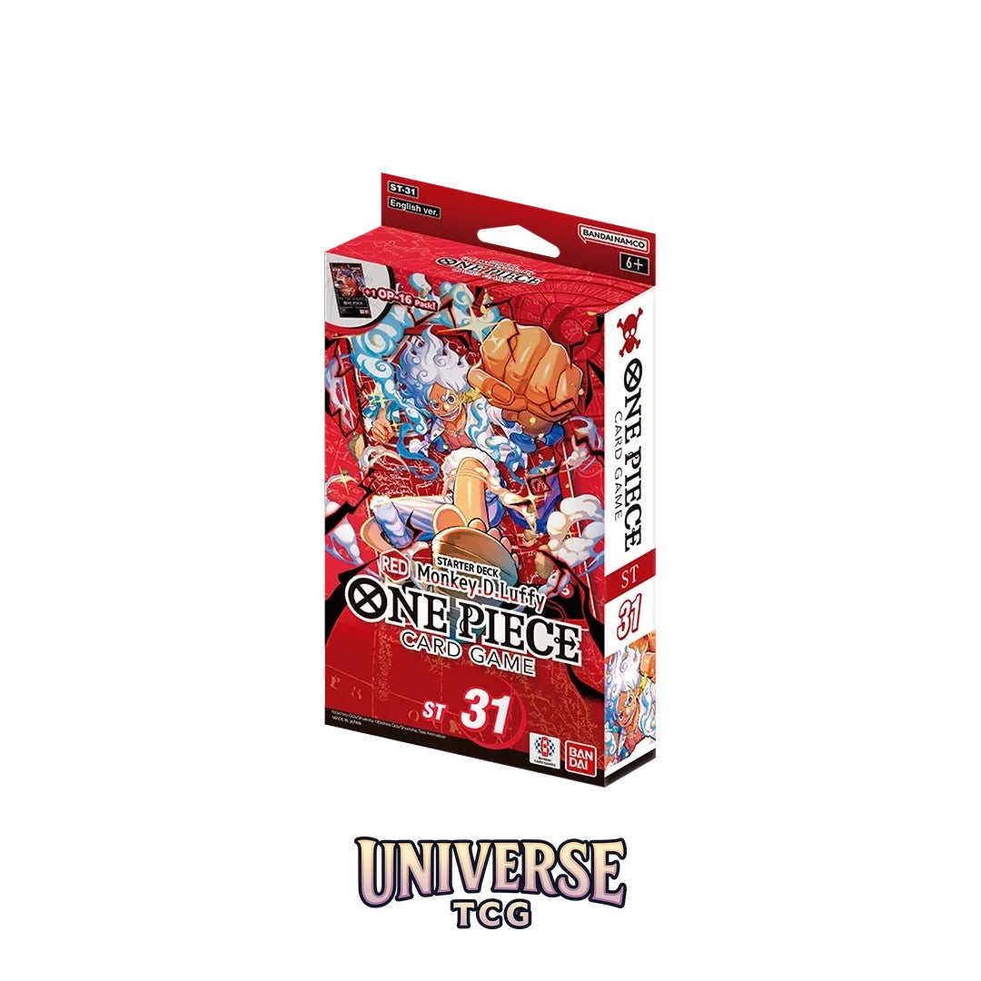 One Piece Card Game Starter Deck Red Monkey D. Luffy [ST-31]