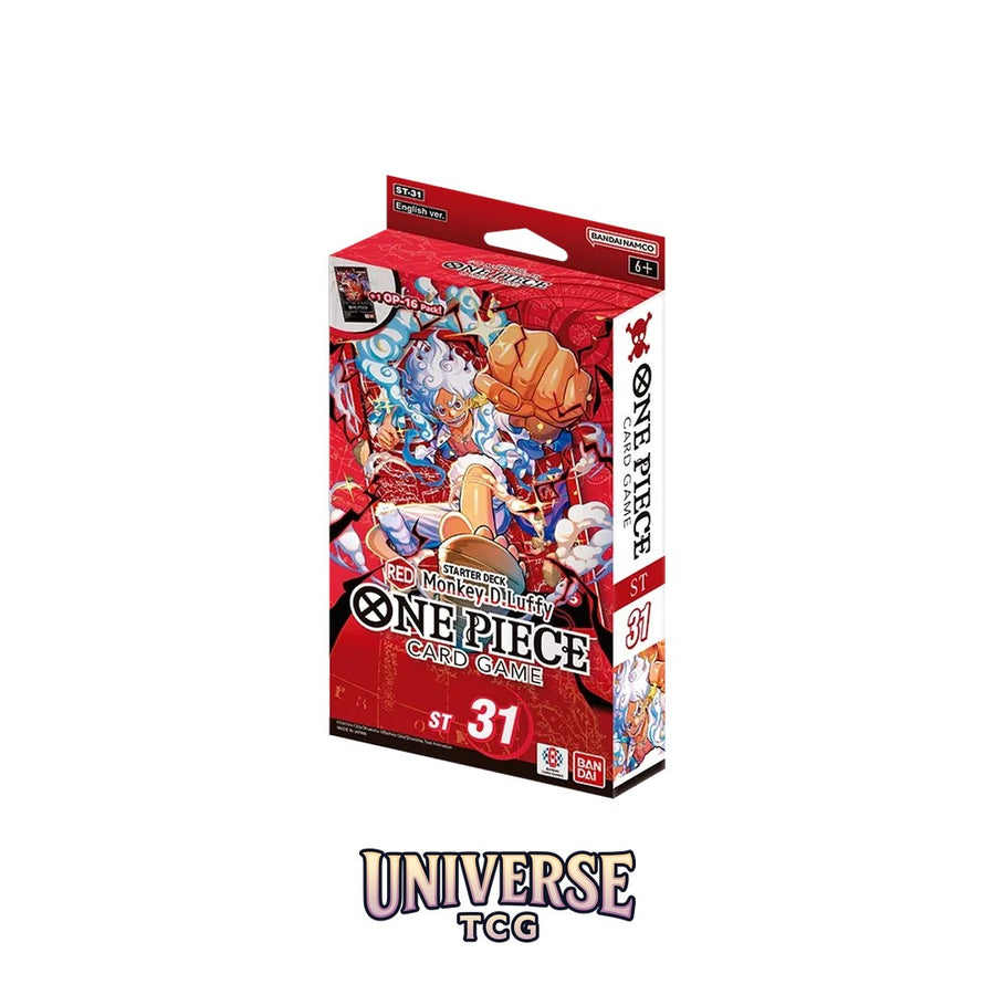 One Piece Card Game Starter Deck Red Monkey D. Luffy [ST-31] - English