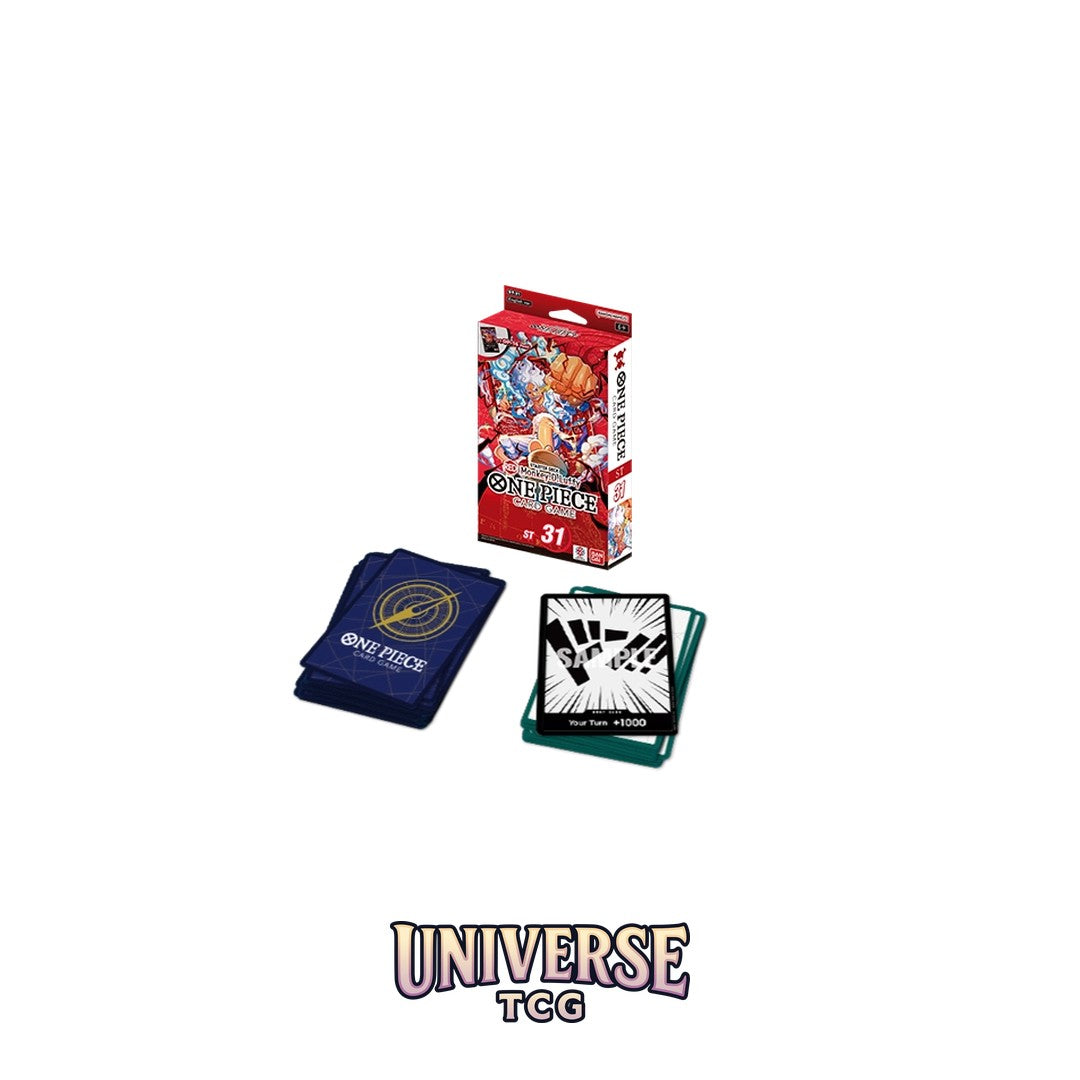 One Piece TCG Starter Deck Red Monkey D. Luffy [ST-31] | Universe TCG