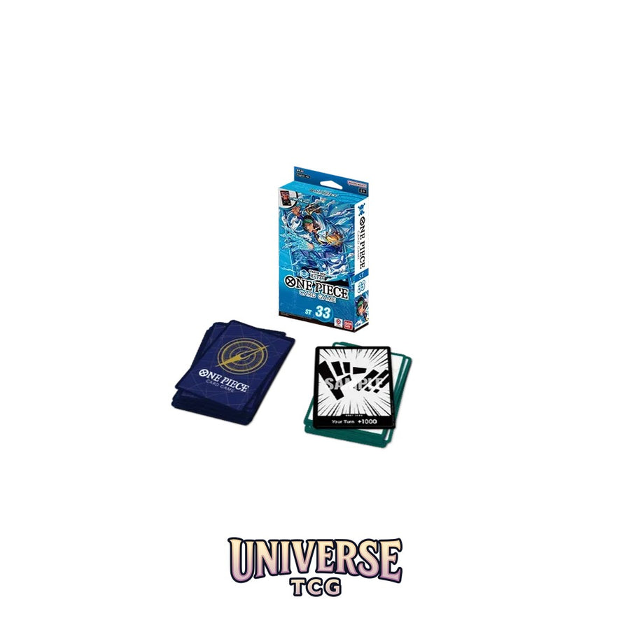 one piece card game blue deck ST25 Buggy - Starter a playsheet One Piece TCG Starter Deck